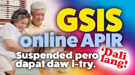 gsis apir online appointment